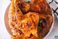 Golden Baked Chicken Legs