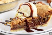 Heavenly Chocolate Chip Pie