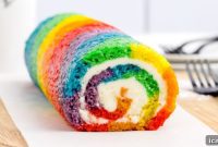 Kaleidoscope Roll Cake