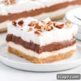 Heavenly Bites Recipes 7 a piece of chocolate delight on a white plate